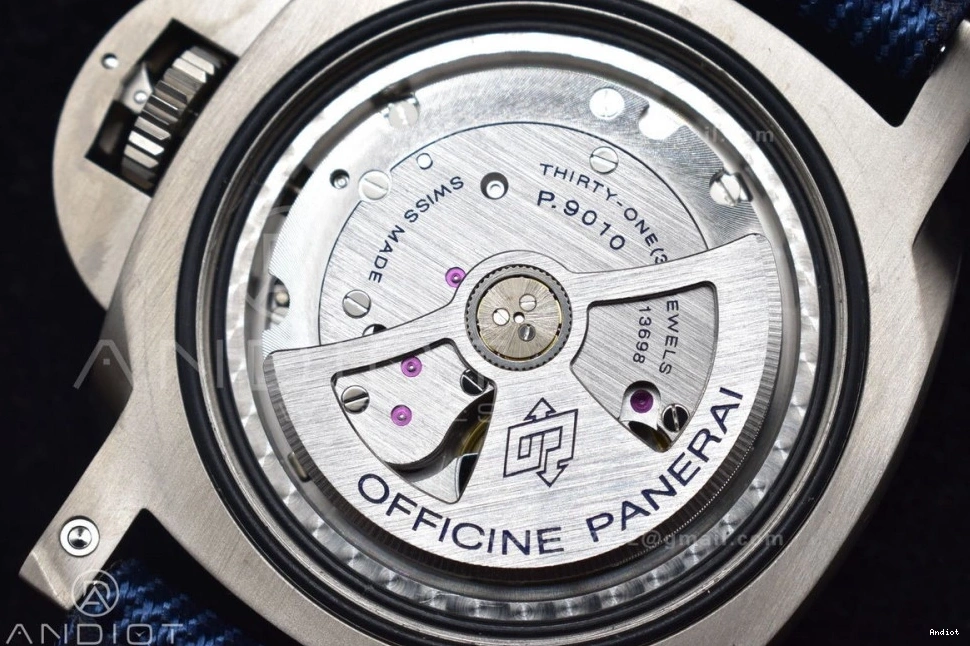P NY Submersible 997 TI Tit VSF PAM985 Mike Timeless Blue Horn 0725